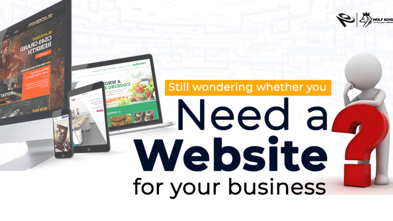 Website design using WordPress: The most commercial reason why businesses need a website